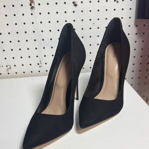 Aldo Classic Black Pointed Heels